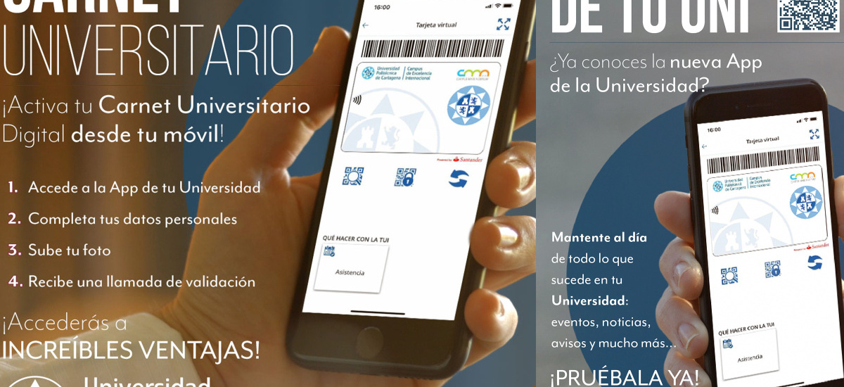 Descarga la UPCTApp para activar el Carnet Universitario virtual